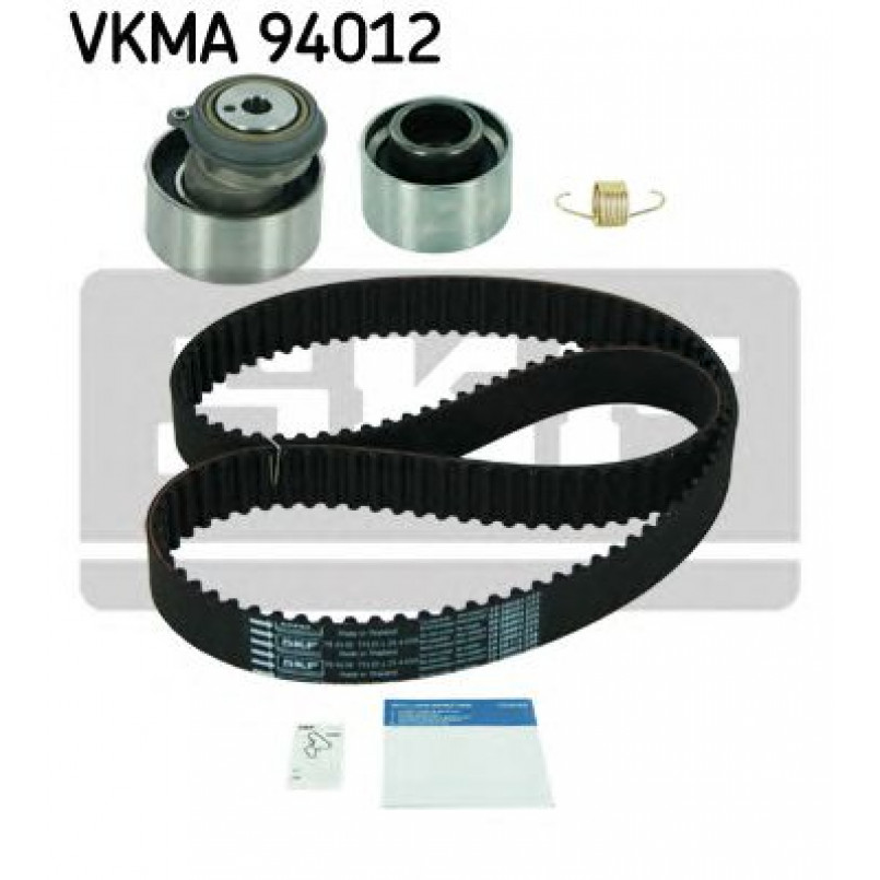 VKMA 94012 SKF Комплект (ремінь+ролики)